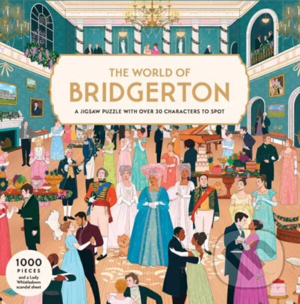 Levně The World of Bridgerton - 1000 Piece Puzzle (A 1000-piece jigsaw puzzle with over 30 characters to spot) - puzzle z kategorie Ostatné