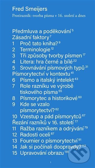 Levně Protirazník: tvorba písma v 16. století a dnes - Fred Smeijers - kniha z kategorie Grafický dizajn