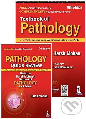 Textbook of Pathology - Harsh Mohan, Jaypee Brothers Medical, 2023