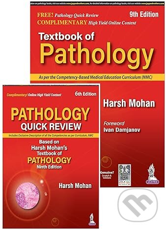 Kniha: Textbook of Pathology (Harsh Mohan). Jaypee Brothers Medical, 2023