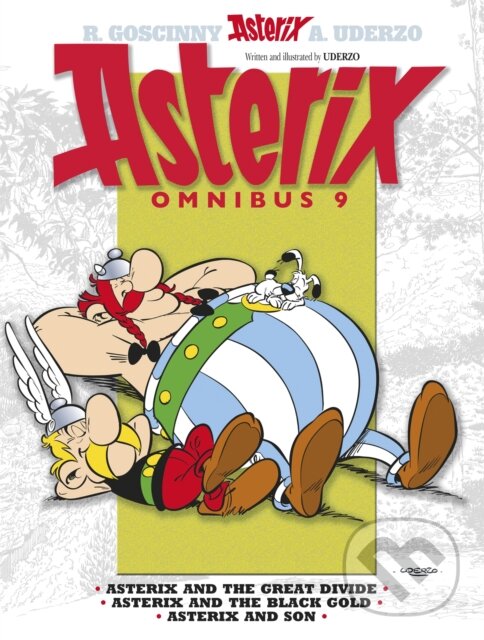 Levně Asterix Omnibus 9 (Asterix and The Great Divide, Asterix and The Black Gold, Asterix and Son) - kniha z kategorie Sci-fi, fantasy a komiksy