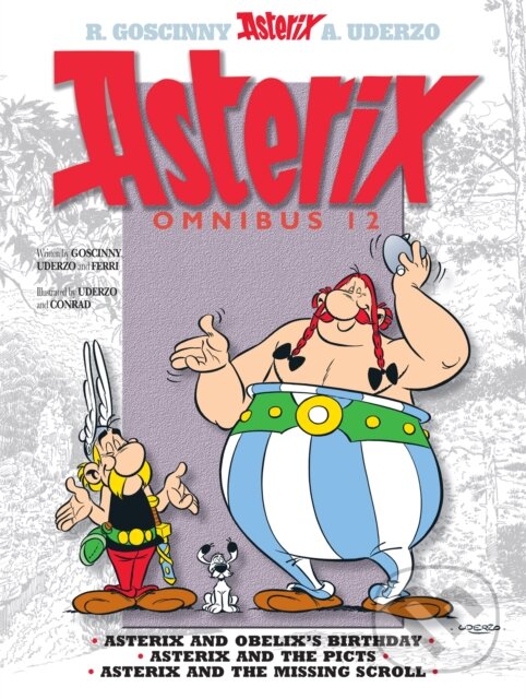 Levně Asterix Omnibus 12 (Asterix and Obelix's Birthday, Asterix and The Picts, Asterix and The Missing Scroll) - kniha z kategorie Komiksy