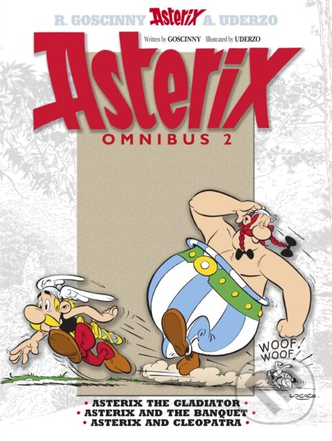 Levně Asterix Omnibus 2 (Asterix The Gladiator, Asterix and The Banquet, Asterix and Cleopatra) - kniha z kategorie Komiksy