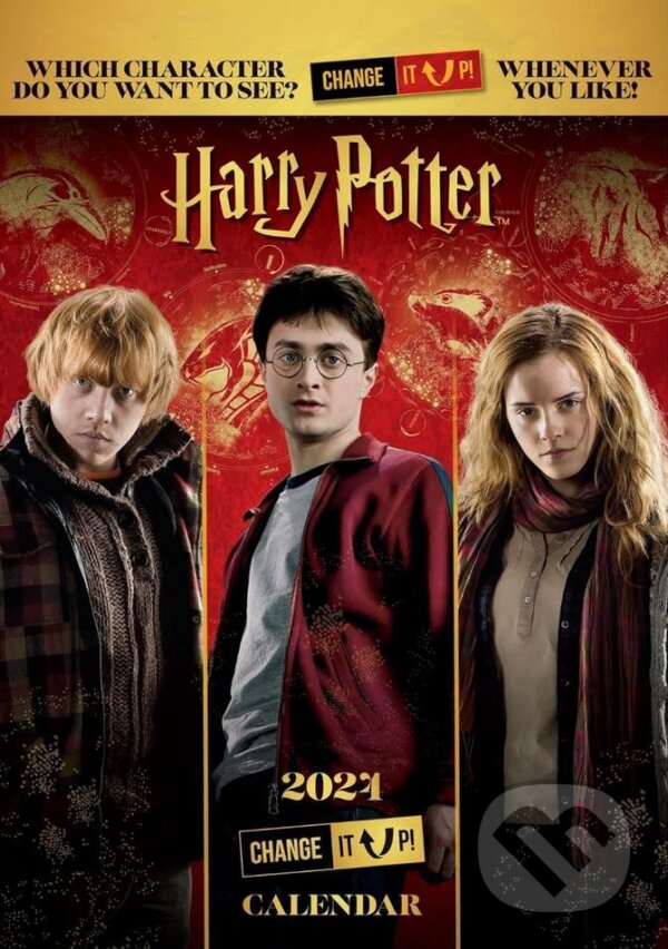 Oficiálny nástenný kalendár 2024 s nastaviteľnými obrázkami: Harry Potter, Harry Potter, 2023