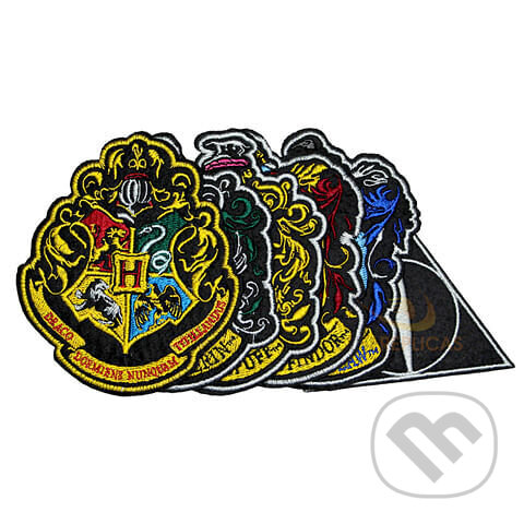Levně Nášivky Harry Potter De Luxe