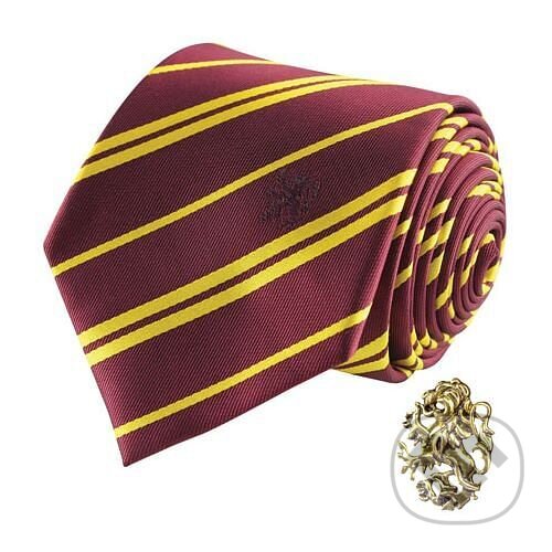 Levně Kravata Harry Potter s odznakom - Chrabromil