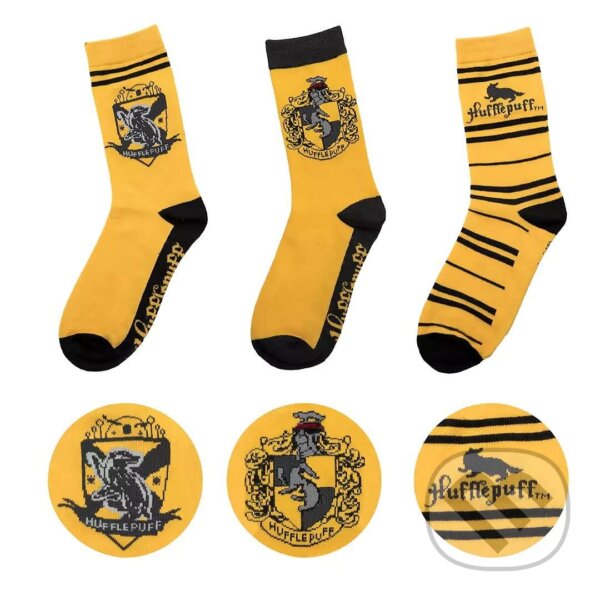 Levně Sada ponožiek Harry Potter - Bifľomor (3 páry)