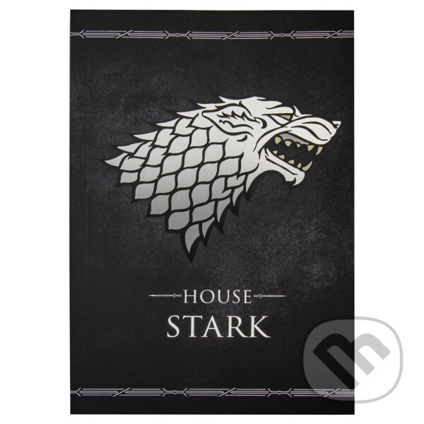 Levně Zošit Game of Thrones - Stark