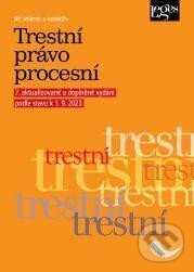 Levně Trestní právo procesní podle stavu k 1. 9. 2023 - Jiří Jelínek - kniha z kategorie Vysoké školy