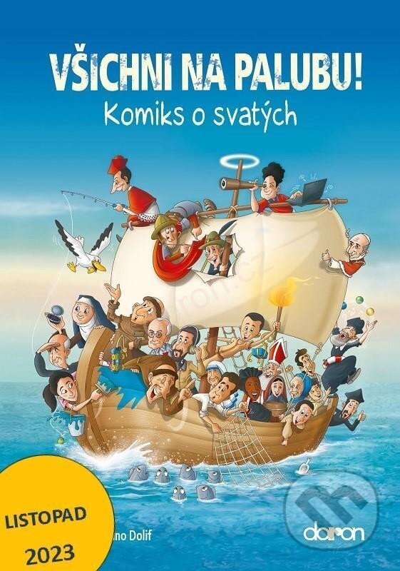 Všichni na palubu! - Komiks o svatých koupíte na Martinus.cz