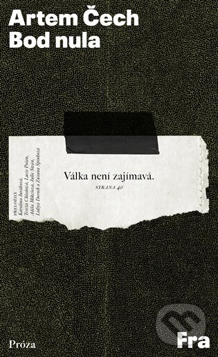 Levně Bod nula - Artem Čech - kniha z kategorie Eseje, úvahy a glosy