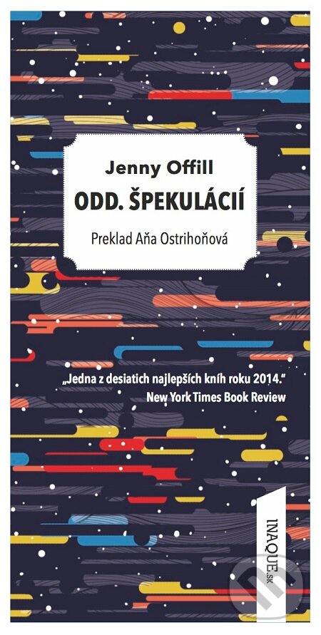 E-kniha: Odd. špekulácií (Jenny Offill). Inaque, 2016
