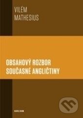 Obsahový rozbor současné angličtiny - Vilém Mathesius