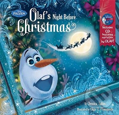 Kniha: Frozen Olaf's Night Before Christmas (Jessica Julius). Disney, 2015