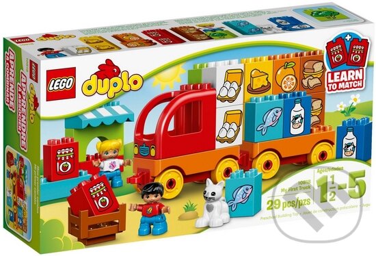 LEGO DUPLO Toddler 10818 Můj první náklaďák, LEGO, 2016