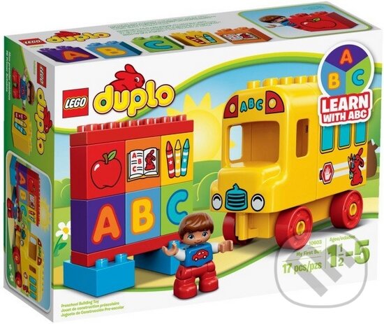 LEGO DUPLO Toddler 10603 Můj první autobus, LEGO, 2016