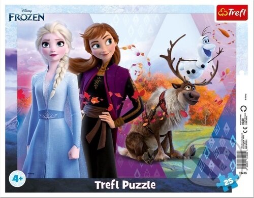 Levně Puzzle Ledové království II. (25 dílků) - puzzle z kategorie 15 – 60 dielikov