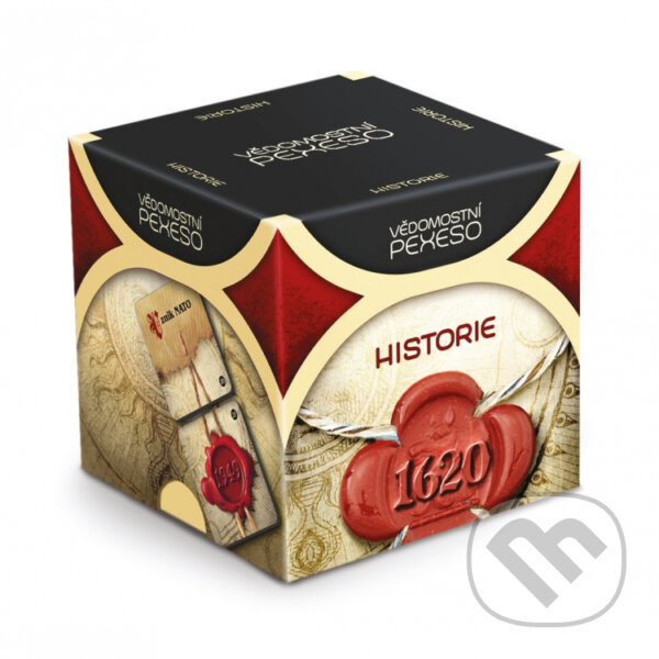 Levně Vědomostní pexeso "Historie" - hra z kategorie Karty, pexeso