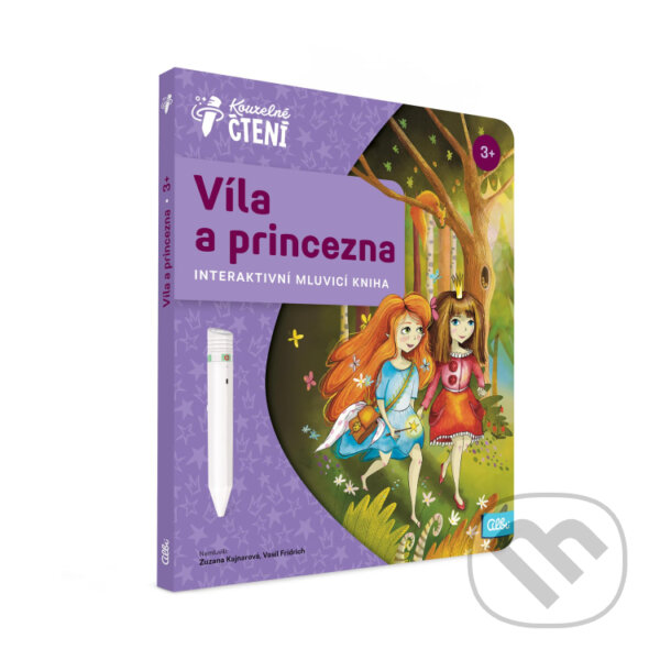 Levně Kouzelné čtení: Kniha Víla a princezna - kniha z kategorie Vzdelávacie hry