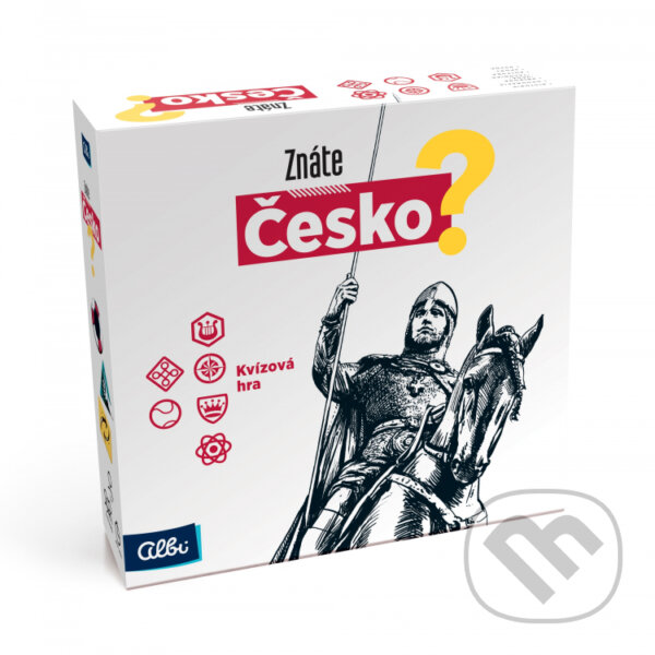 Společenská hra: Znáte Česko? (Albi). Albi, 2023