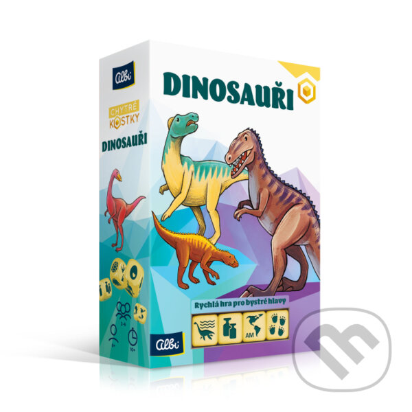Levně Chytré kostky - Dinosauři - hra z kategorie Vzdelávacie hry