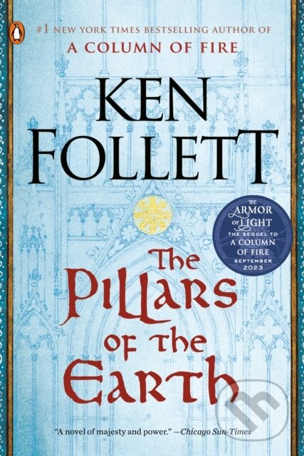 E-kniha: The Pillars of the Earth (Ken Follett). Penguin Books, 2010