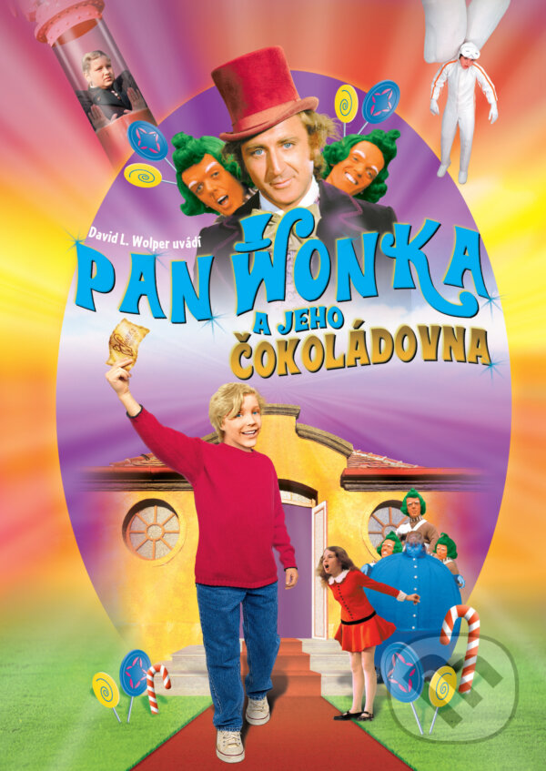 Kniha Pan Wonka a jeho čokoládovna