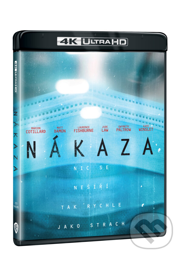 Levně Nákaza Ultra HD Blu-ray (UHD a BD) - Steven Soderbergh - film z kategorie Akčné a dobrodružné