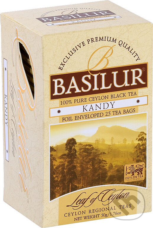 Levně BASILUR Leaf of Ceylon Kandy 25x2g