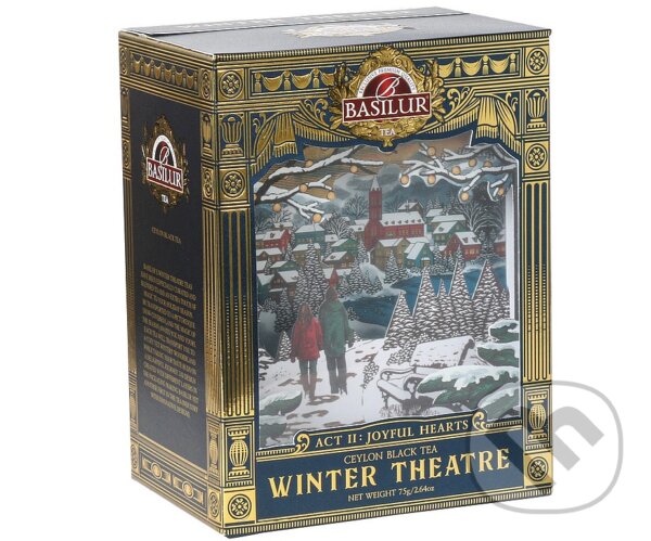 Levně BASILUR Winter Theatre Act II: Joyful Hearts papier 75g