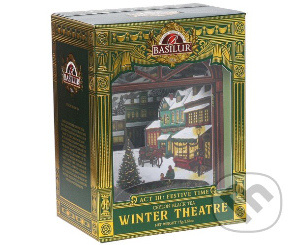 Levně BASILUR Winter Theatre Act III: Festive Time papier 75g
