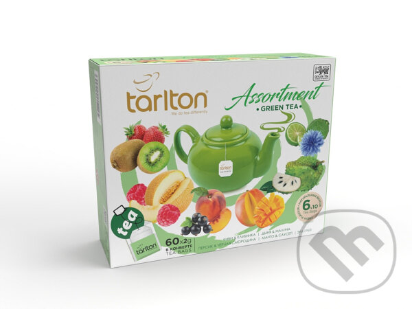 Levně TARLTON Assortment Green Tea 60x2g