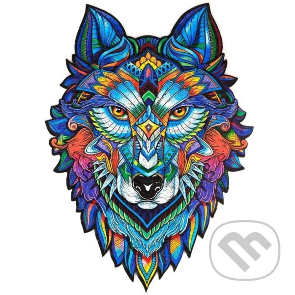 Levně Vlk velikost L (Unidragon dřevěné puzzle) - puzzle z kategorie Ostatné