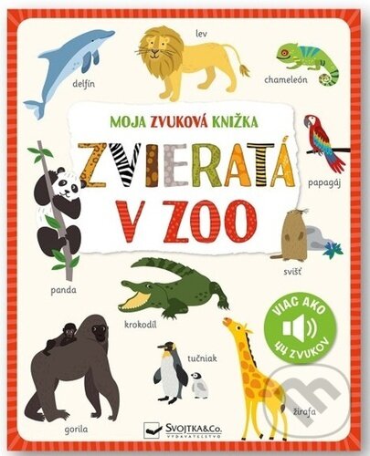 Levně Zvieratá v zoo - kniha z kategorie Pre deti a mládež