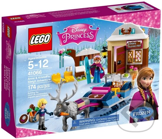 LEGO Disney Princezny 41066 Dobrodružstvo na saniach s Annou a Kristoffom, LEGO, 2016