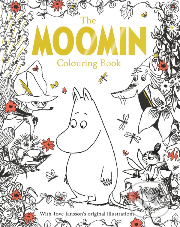 Levně The Moomin Colouring Book - kniha z kategorie Omaľovávanky, vystrihovanie, papier