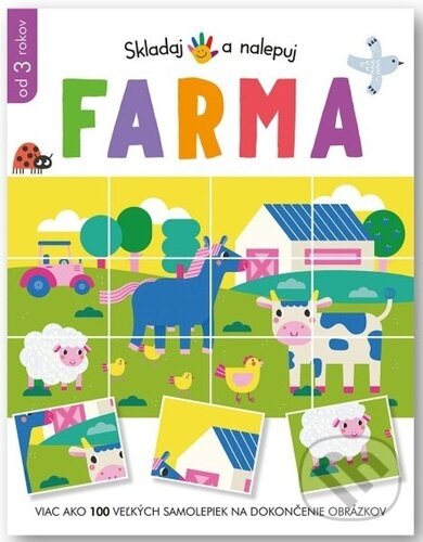 Levně Skladaj a nalepuj: Farma - kniha z kategorie Samolepky