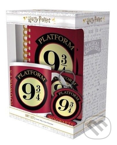 Levně Dárkový set Harry Potter - 9 a 3/4 (premium)