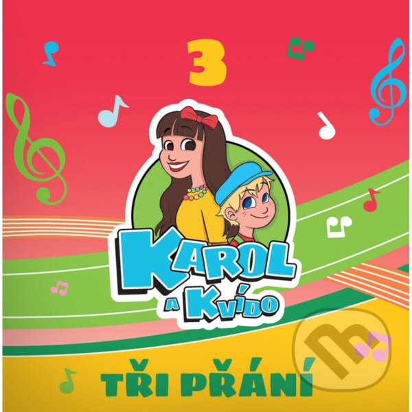 Hudobné CD: Karol a Kvído: Tři přání (Hudobné albumy). Hudobné albumy, 2023