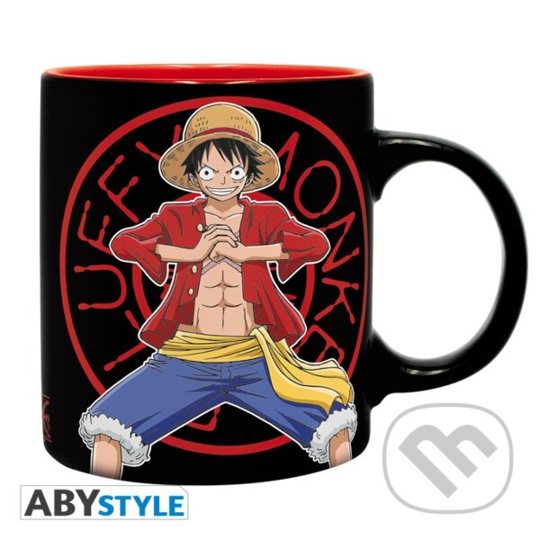 Levně One Piece Keramický hrnček 320 ml - Luffy