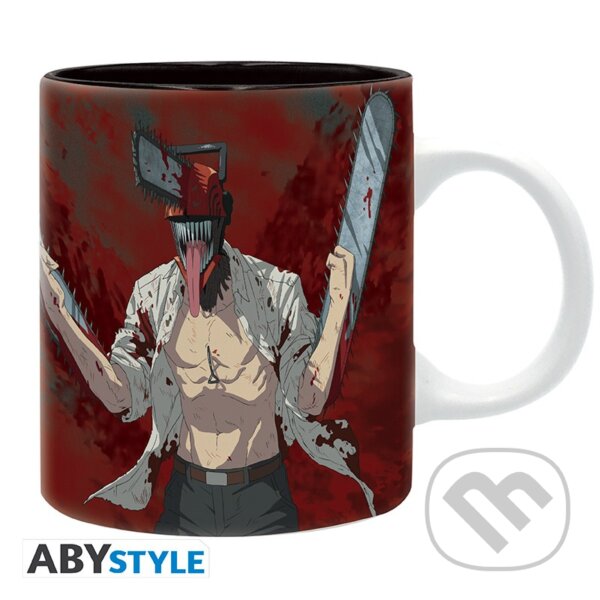 Levně Chainsaw Man Keramický hrnček 320 ml - Chainsaw Man
