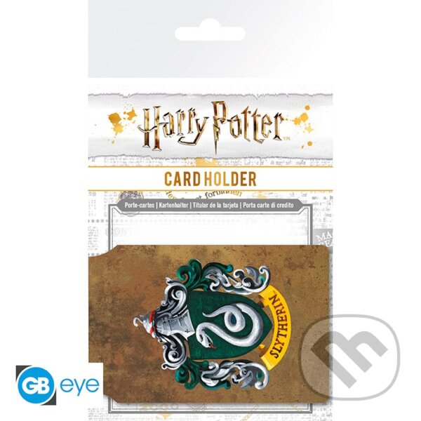 Harry Potter Puzdro na platobné a vernostne karty - Slizolin