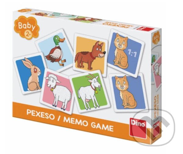 Dino Baby pexeso domácí zvířátka