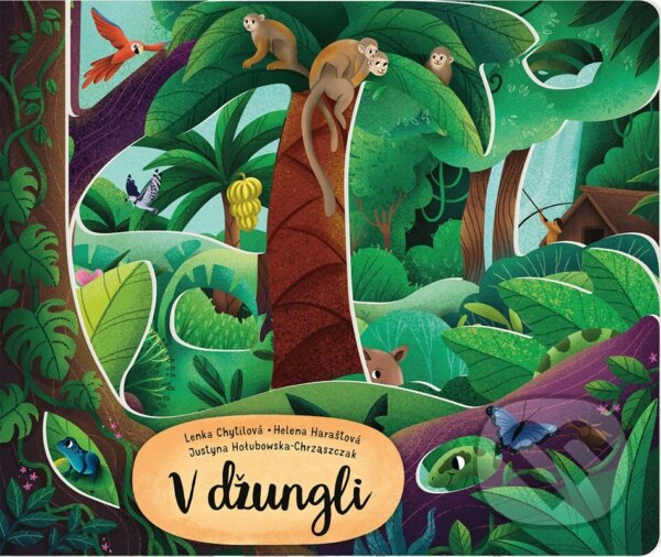 Levně V džungli - Helena Haraštová, Lenka Chytilová, Justyna Hołubowska-Chrząszczak (ilustrátor) - kniha z kategorie Pre deti a mládež