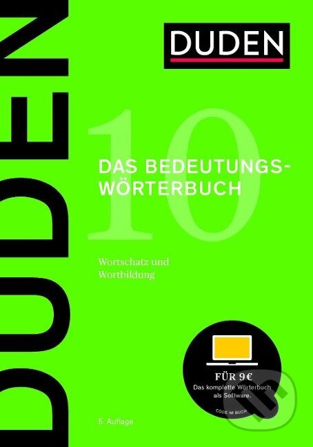 Levně Duden - Bedeutungswörterbuch - kniha z kategorie Jazykové učebnice a slovníky