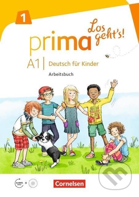 Levně Prima - Los geht's! Band 1 A1 - Arbeitsbuch mit Audio-CD und Stickerbogen - kniha z kategorie Jazykové učebnice a slovníky