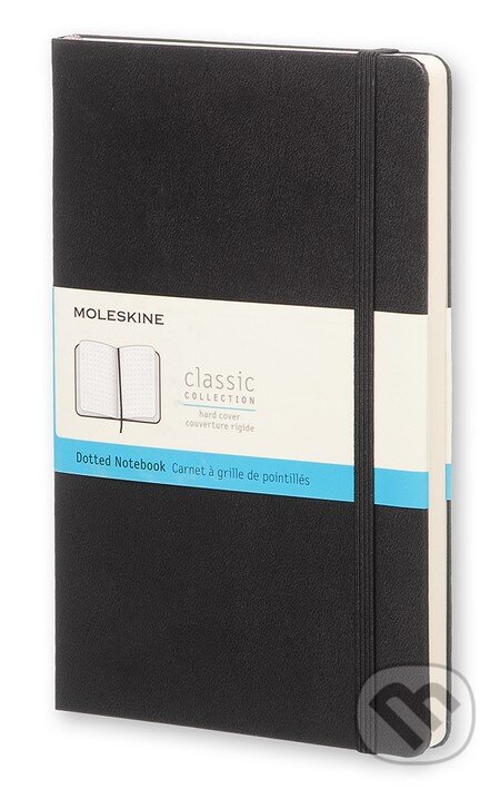 Levně Moleskine - čierny zápisník (stredný, bodkovaný)