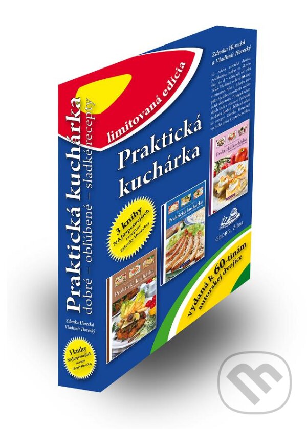 Levně Praktická kuchárka – sada 3 kníh - Zdenka Horecká, Vladimír Horecký - kniha z kategorie Kuchárky