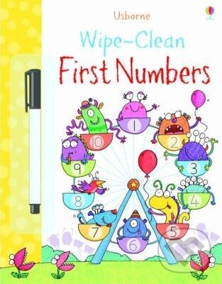 Levně Wipe-Clean First Numbers - Jessica Greenwell - kniha z kategorie Naučné knihy