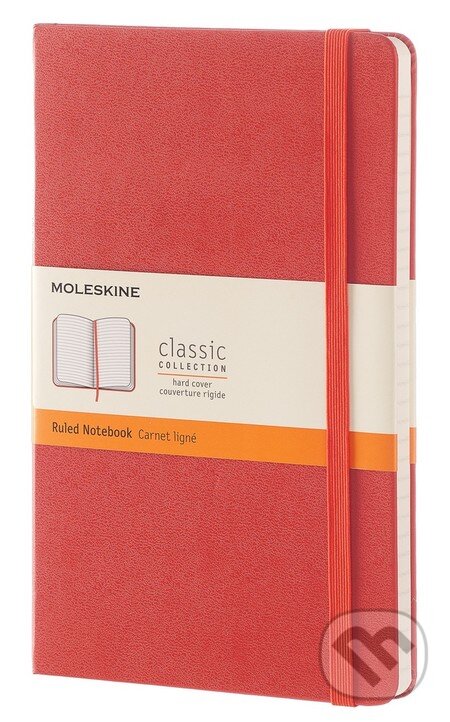 Moleskine - oranžový zápisník, Moleskine, 2016